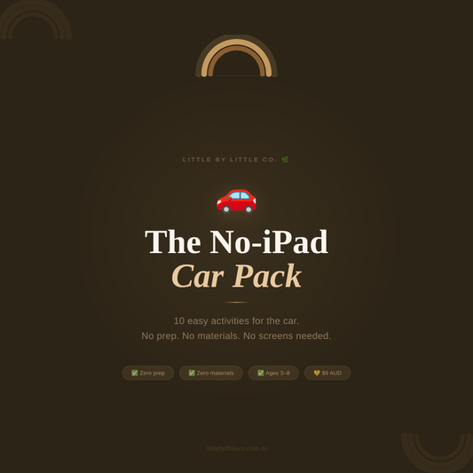 The No-iPad Car Pack
